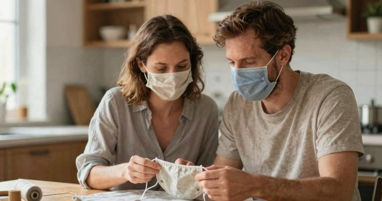 masque en tissu : 3 méthodes simples et lavables chez soi